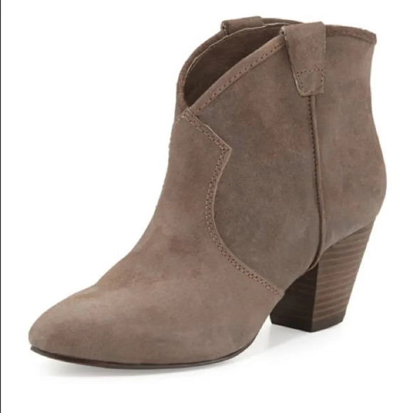 Ash Shoes - ASH grey suede western inspired boots